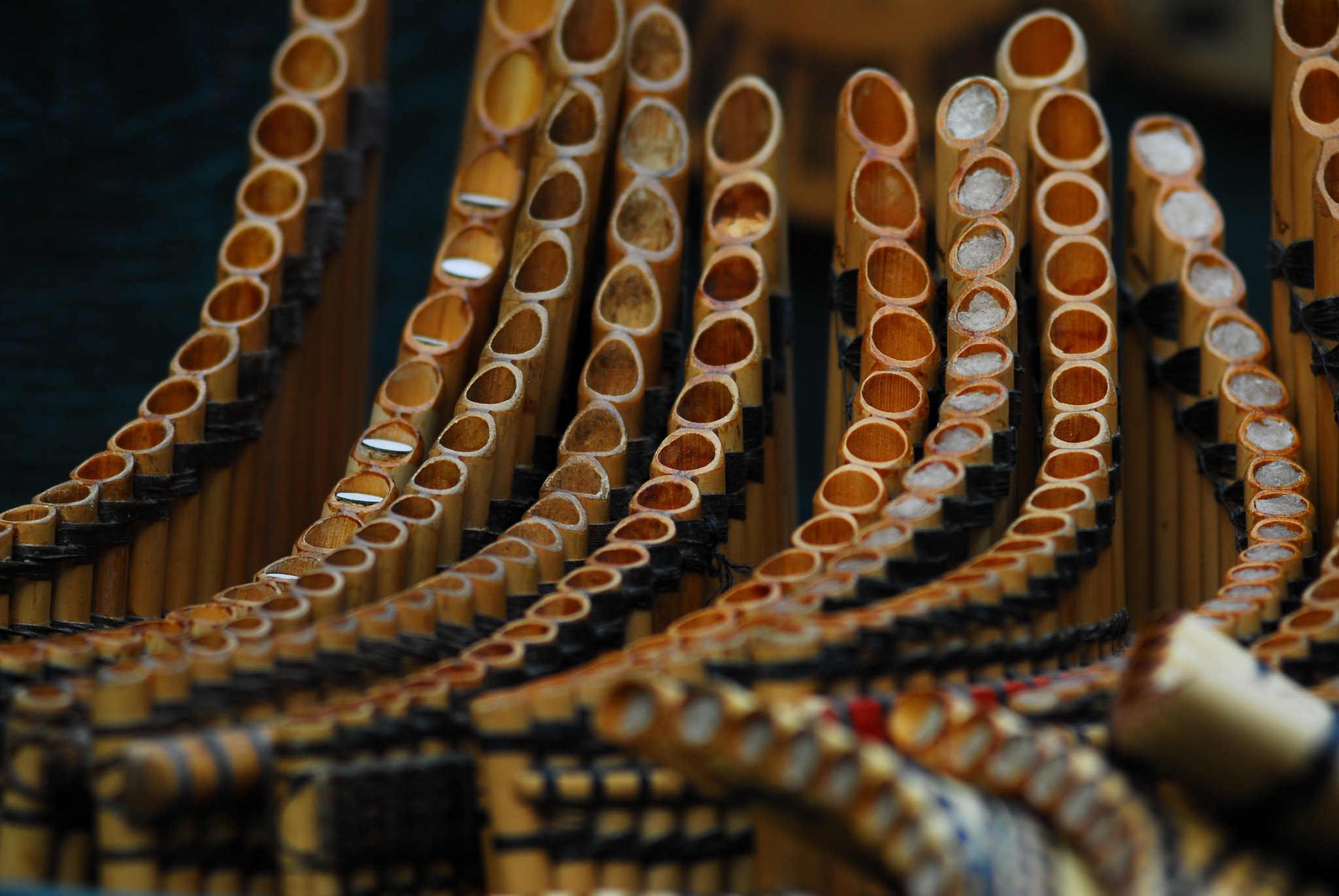 Nikon AF-Nikkor 80-200mm F2.8D ED sample photo. Pan flutes photography