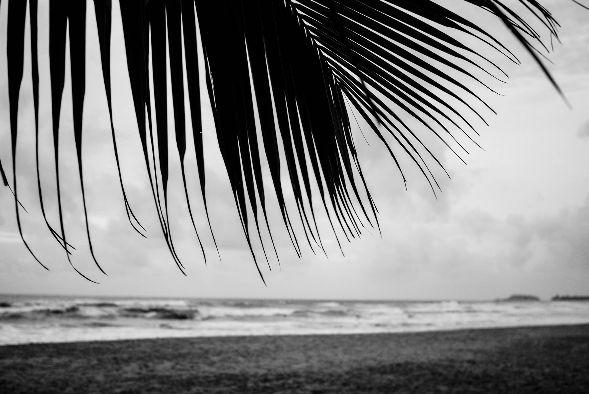 Nikon D3000 + Nikon AF Nikkor 28mm F2.8D sample photo. Black ocean photography