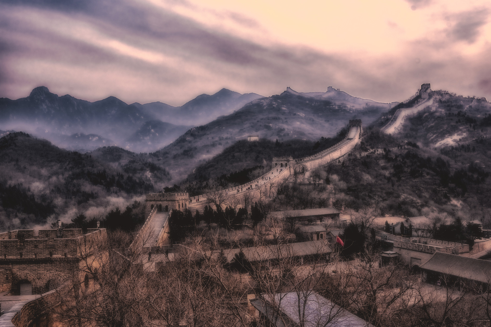 Nikon D750 + Tamron SP 35mm F1.8 Di VC USD sample photo. The great wall photography