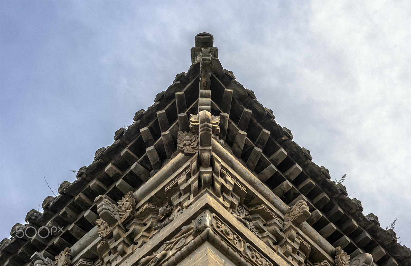 Nikon D810 sample photo. Chinese temple stone carving art photography