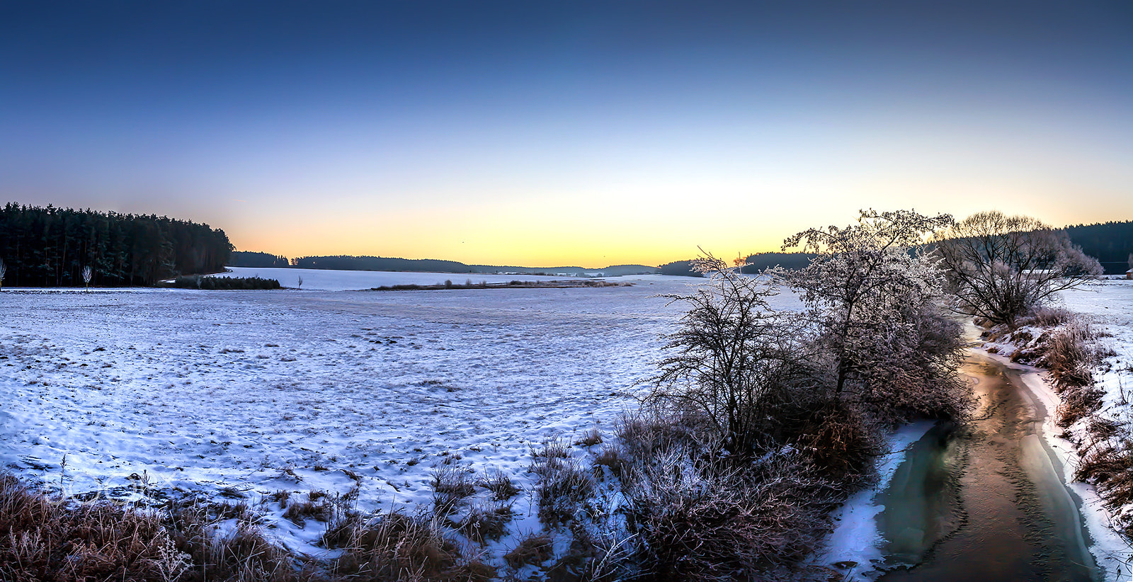 Canon EOS 5D sample photo. Winter landscape photography