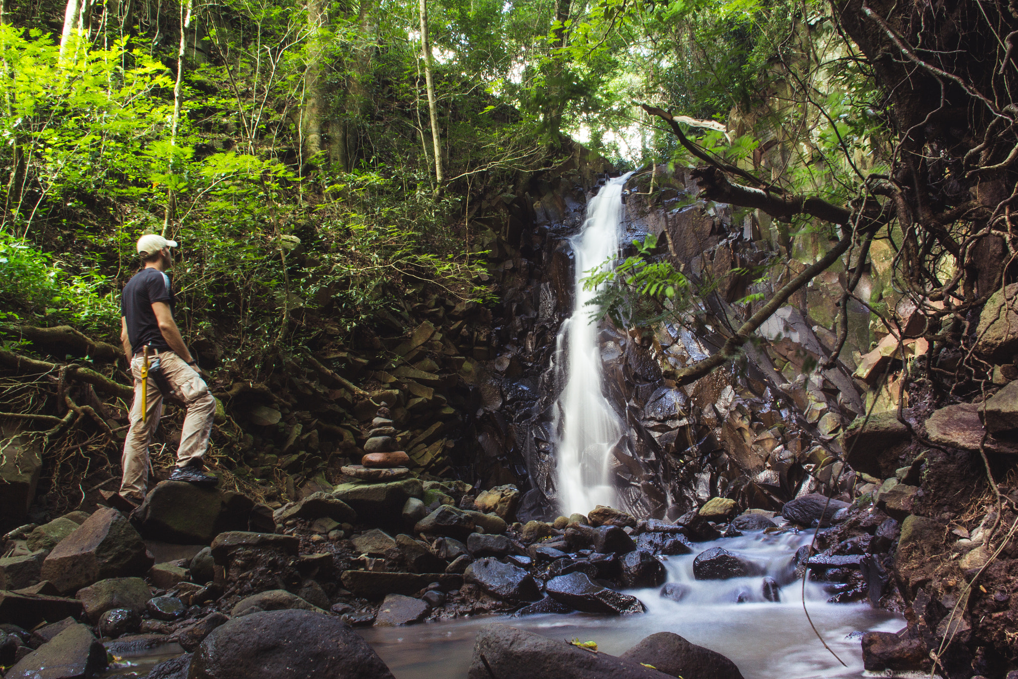 Canon EF-S 18-200mm F3.5-5.6 IS sample photo. Chasing waterfalls photography