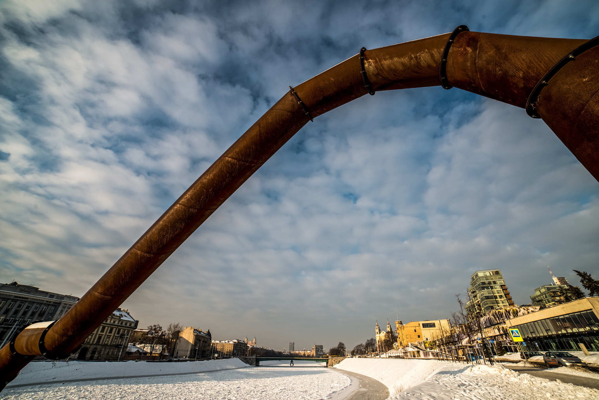 Pentax K-1 sample photo. Winter in lithuania photography