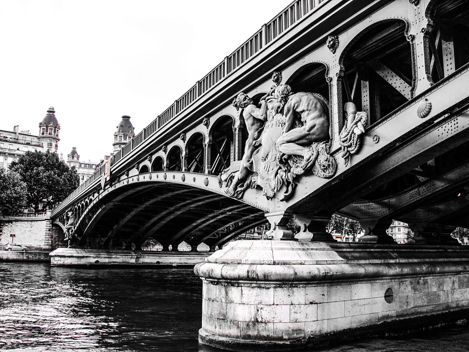 Canon PowerShot A2100 IS sample photo. Bridge over the seine.paris photography