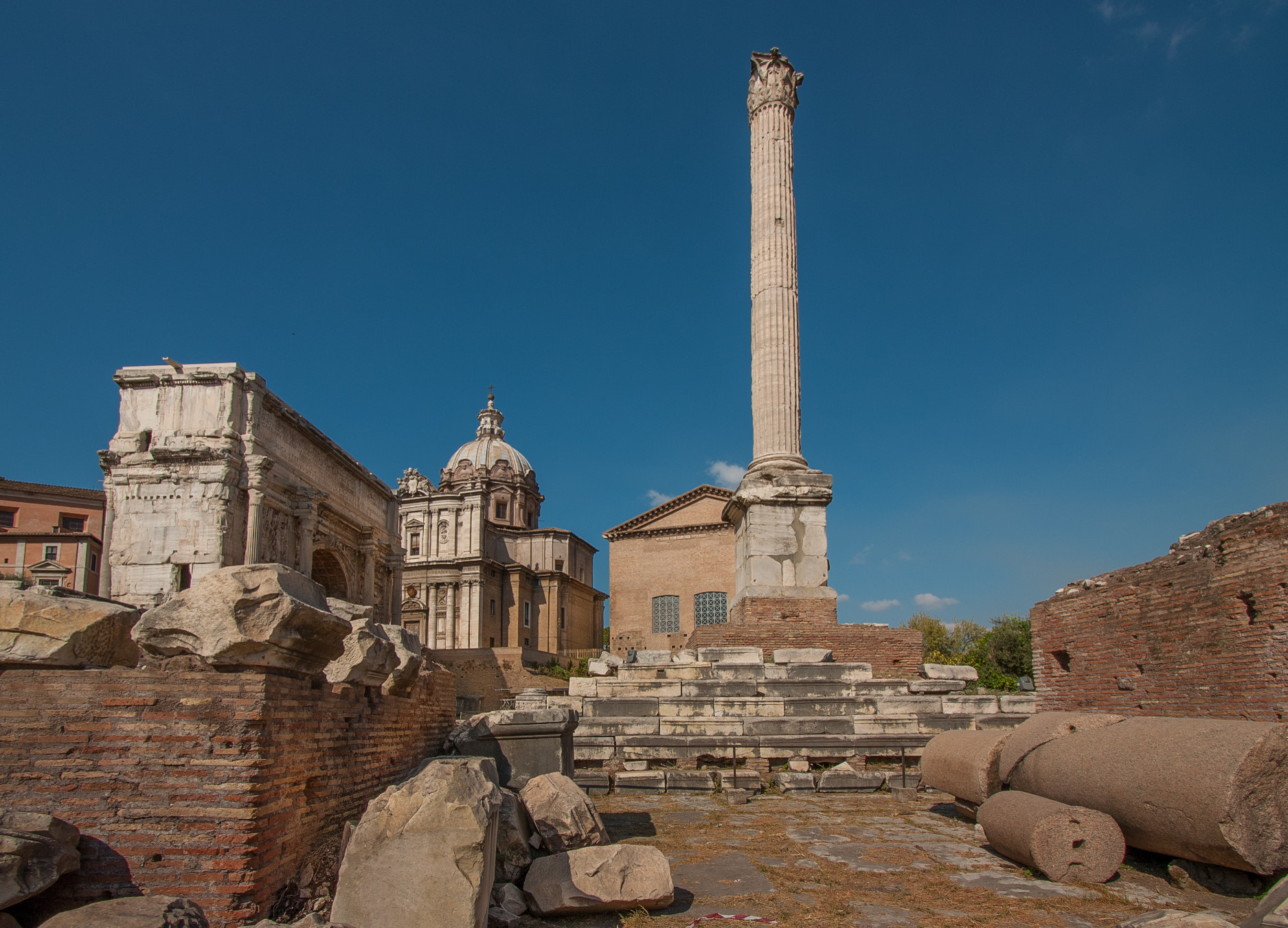 Canon EOS 450D (EOS Rebel XSi / EOS Kiss X2) sample photo. The roman forum, rome, italy. photography