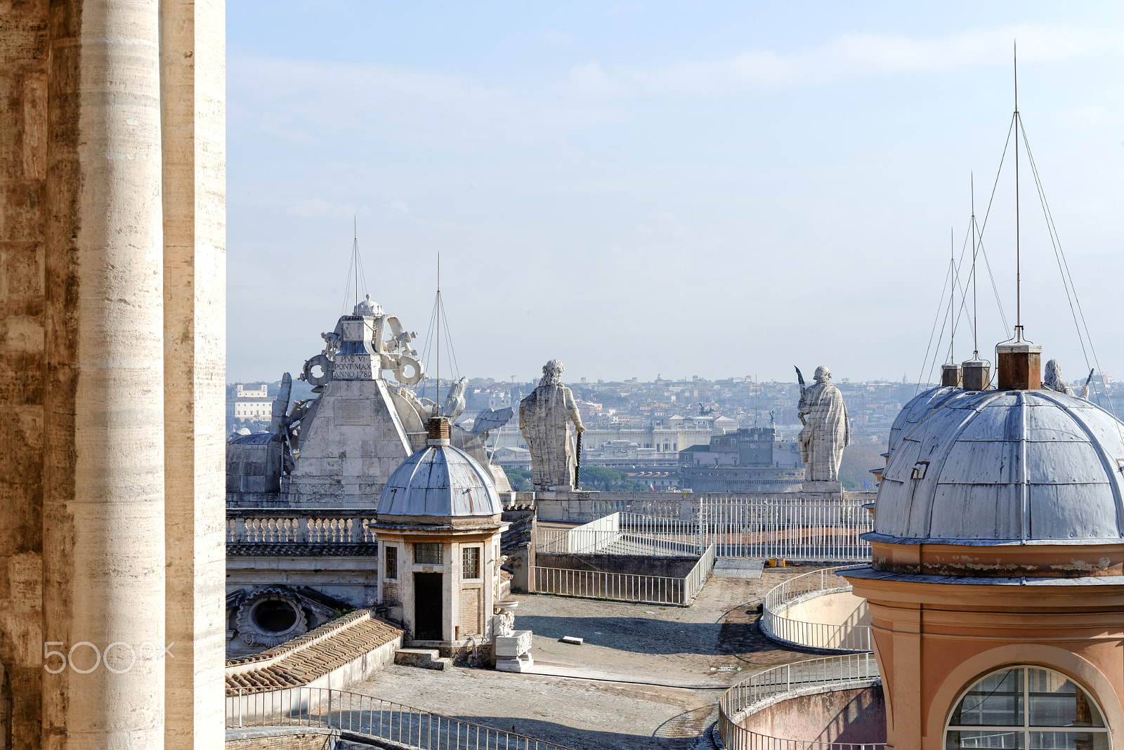 Nikon D800 sample photo. Basilica of saint peter in vatican in a summer day photography