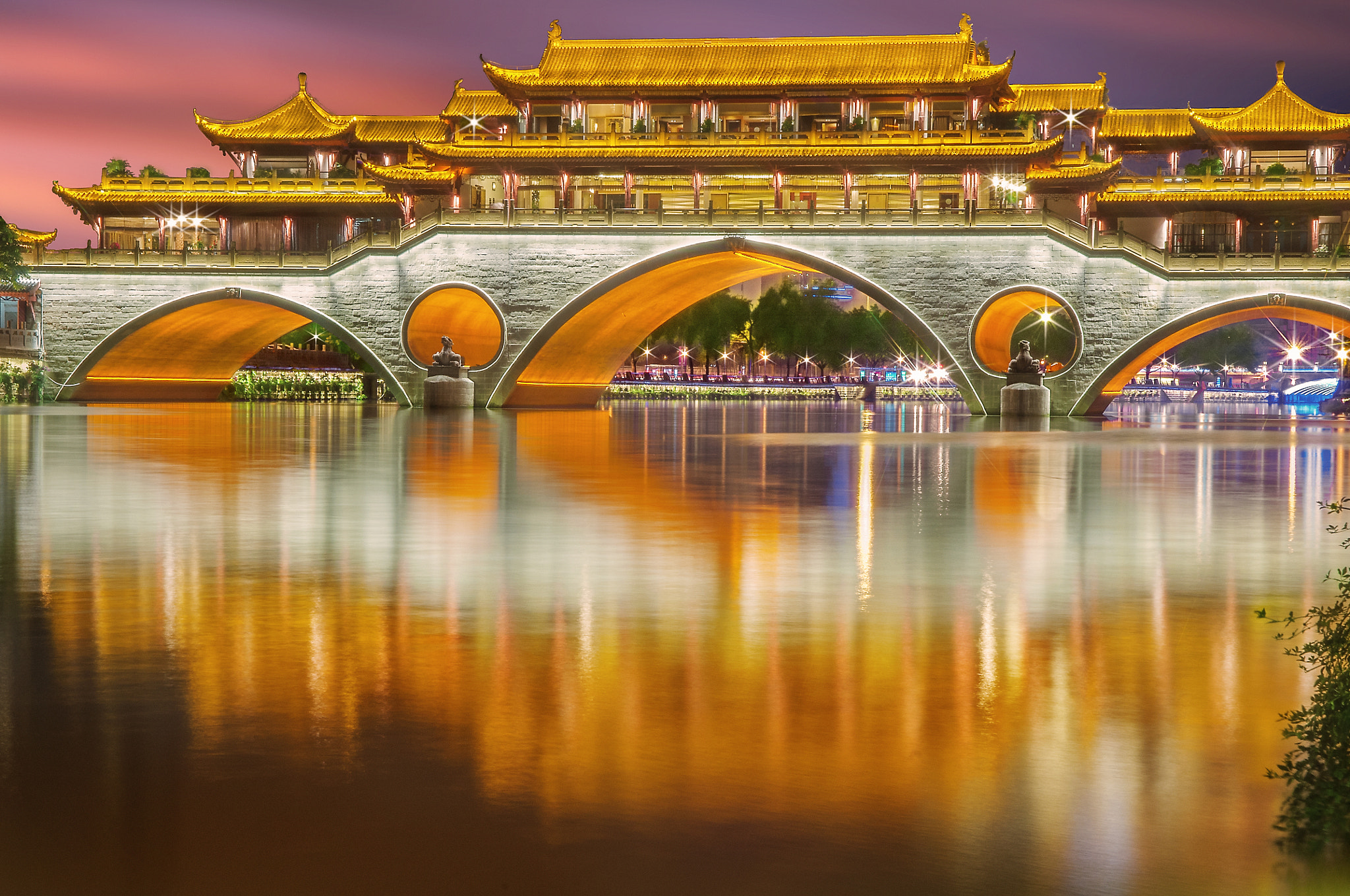 Nikon D300 sample photo. Anshun bridge ,sichuang chengdu,china photography