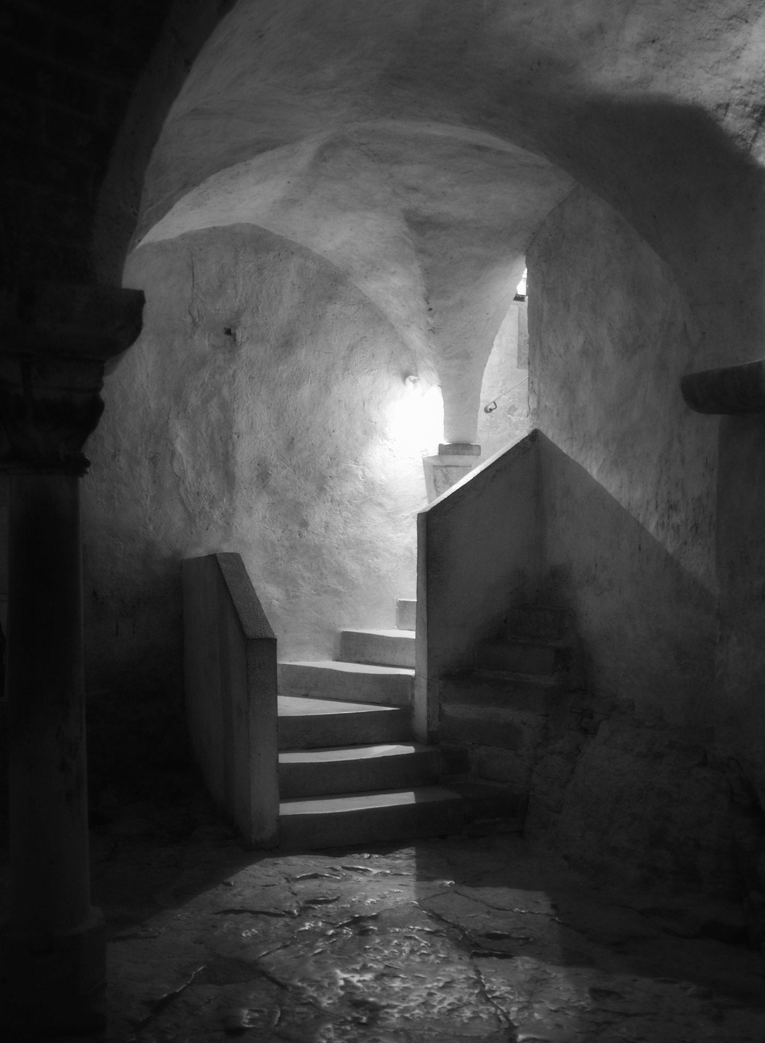 Sigma dp1 Quattro sample photo. Crypt of the basilica of vézelay (france) photography