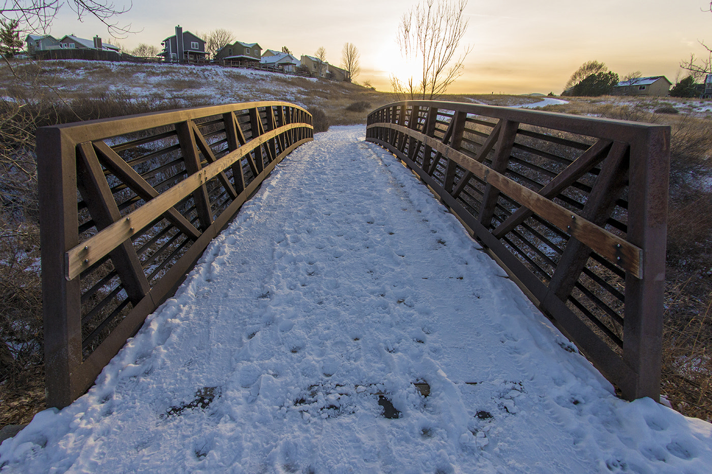 Nikon D800 + Nikon AF Fisheye-Nikkor 16mm F2.8D sample photo. Bridge to home photography