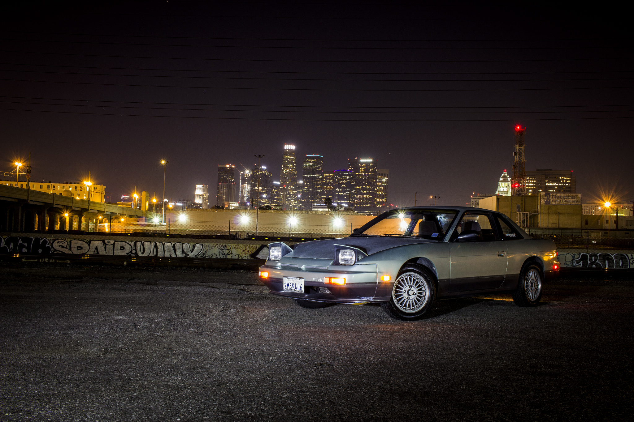 Canon EF-S 24mm F2.8 STM sample photo. Nissan 240sx photography