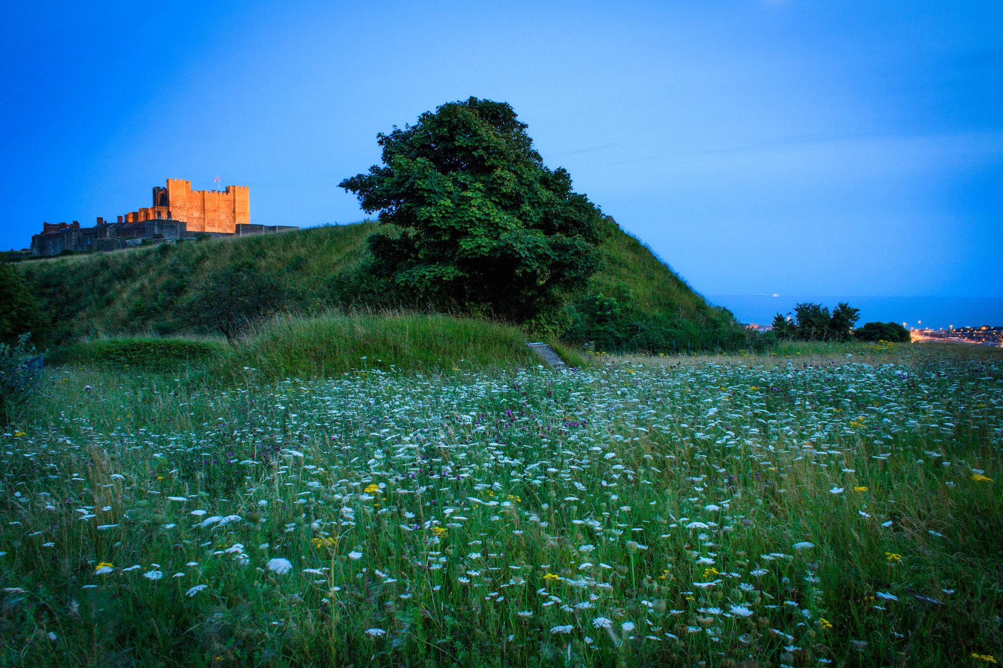 Canon EF-S 18-55mm F3.5-5.6 II sample photo. Castle on the hill photography