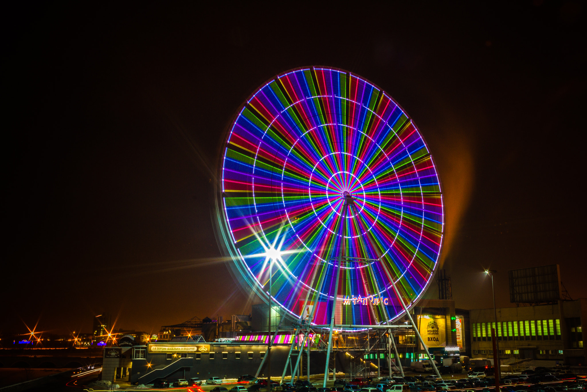 Canon EOS 7D sample photo. Ferris wheel2 photography