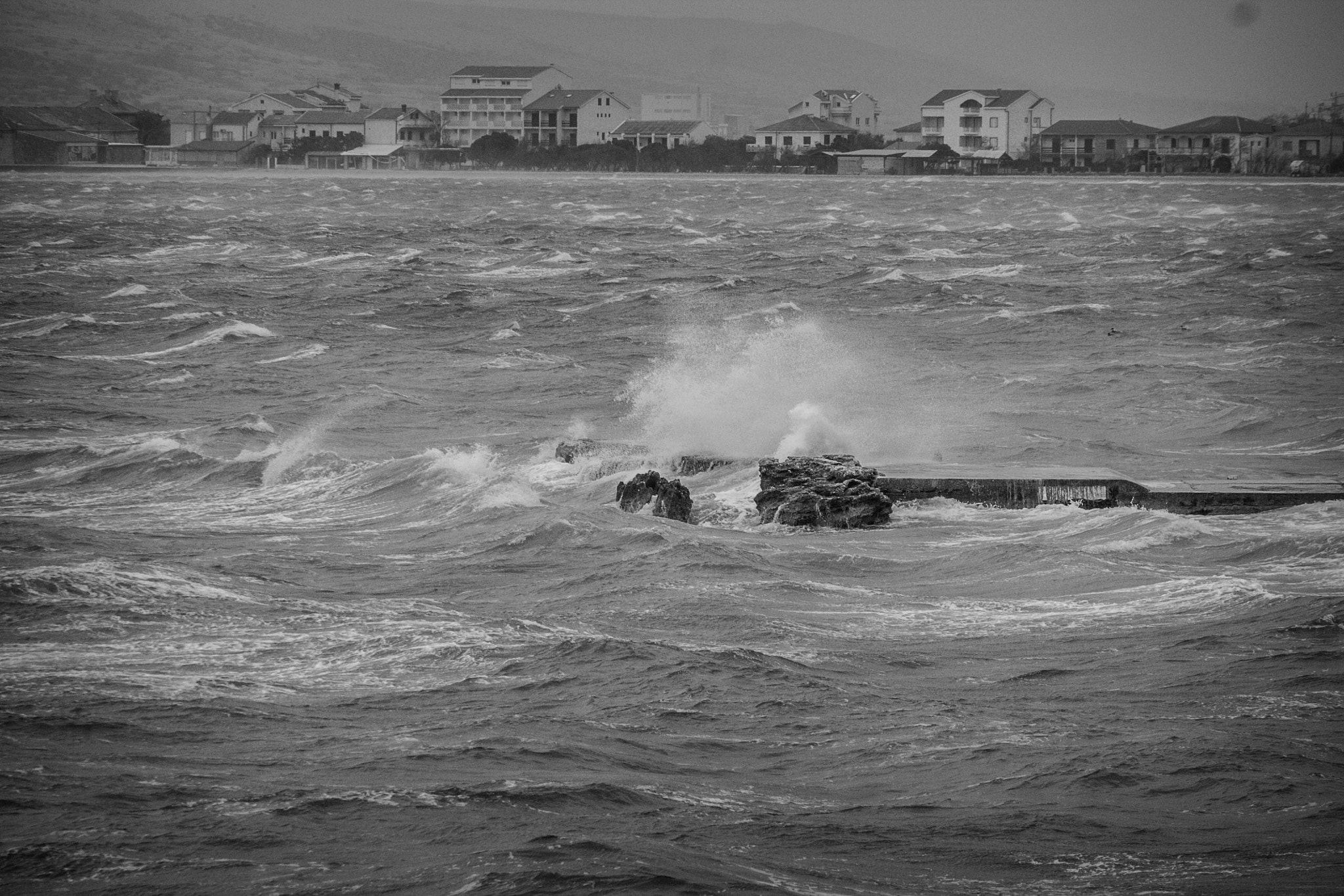 Canon EF 75-300mm f/4-5.6 USM sample photo. Winter by the sea photography