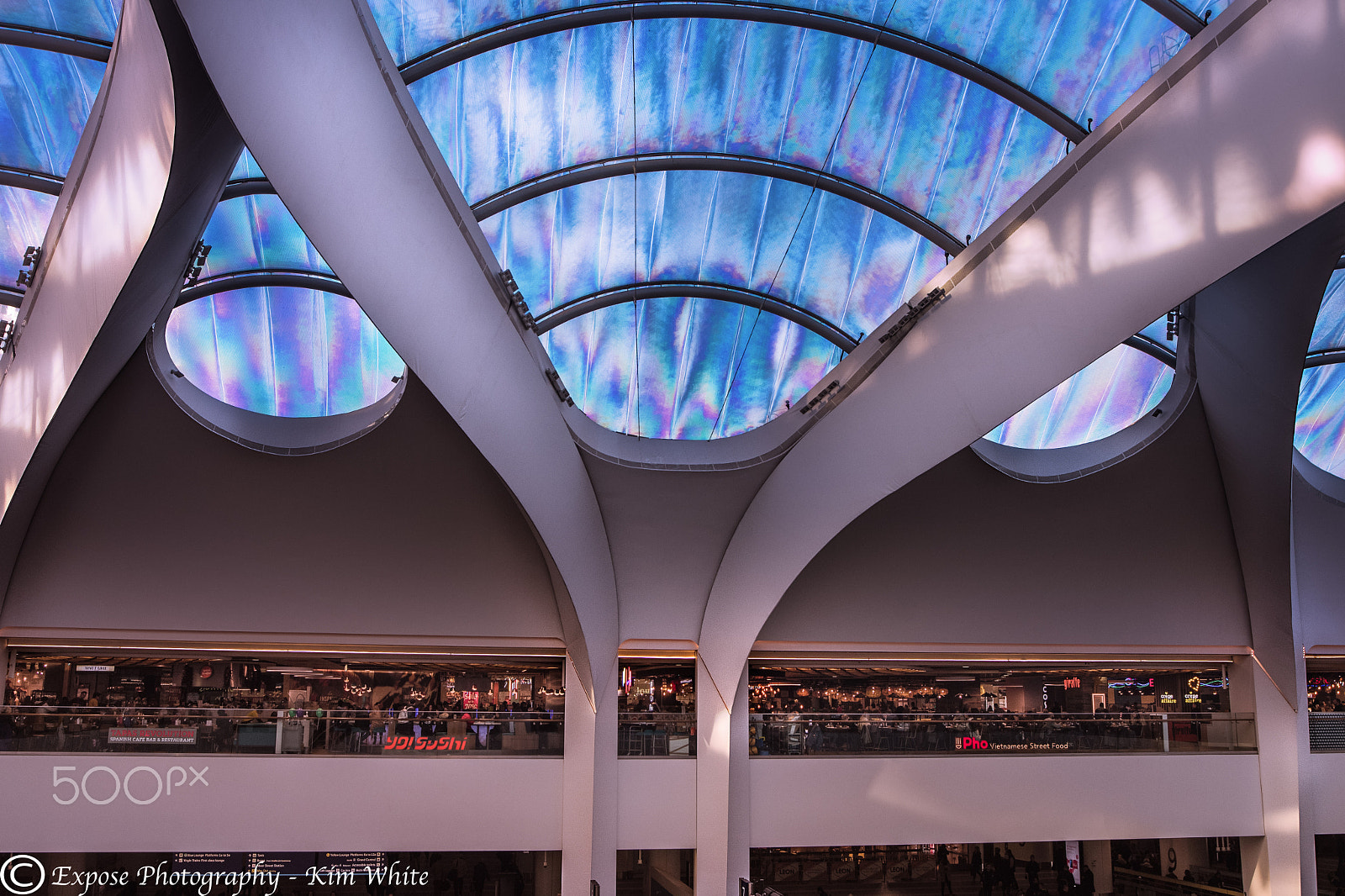 Nikon D500 sample photo. Rainbow through grand central c photography