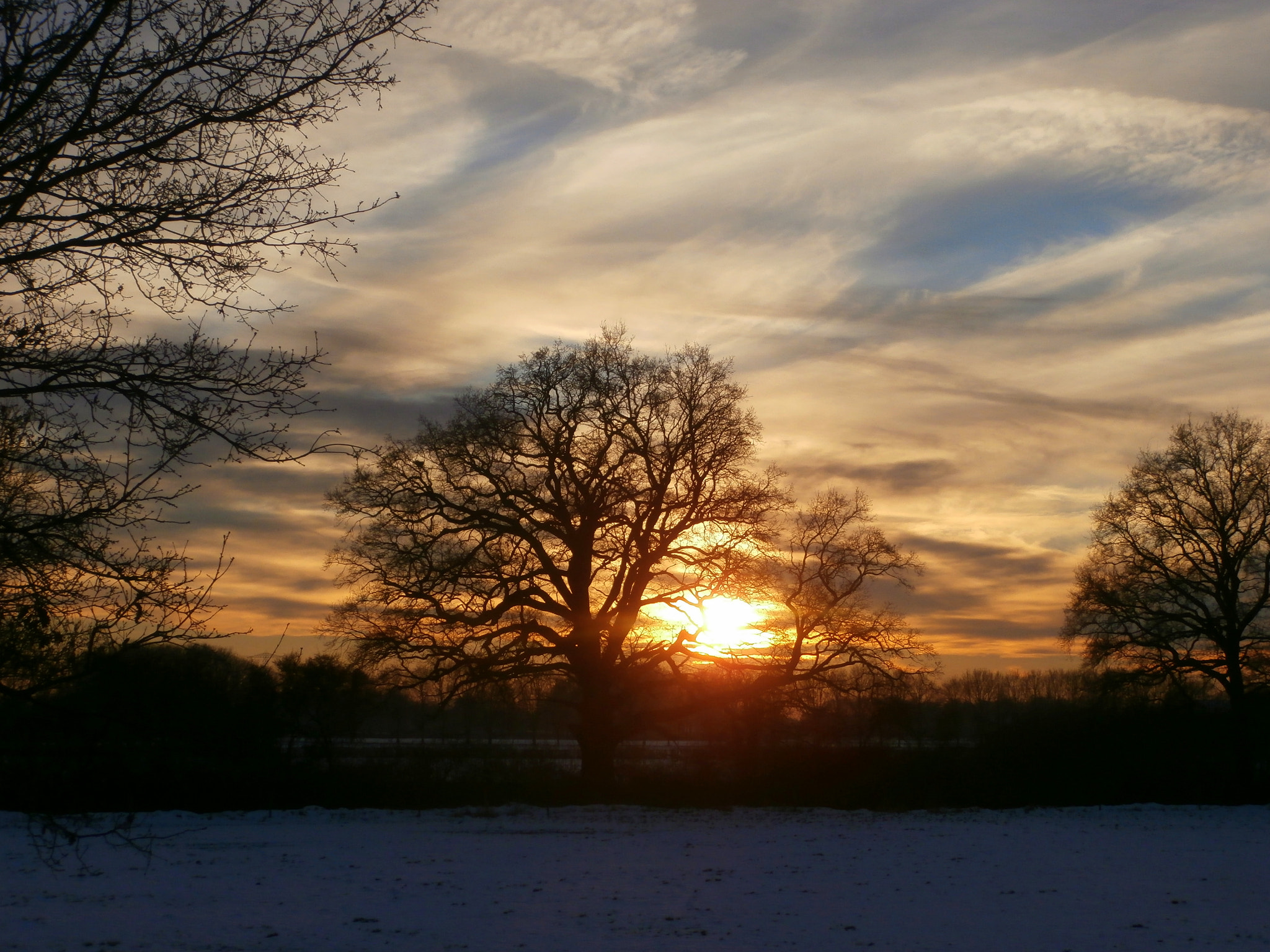 Olympus VR340,D750 sample photo. Just a sunset. photography