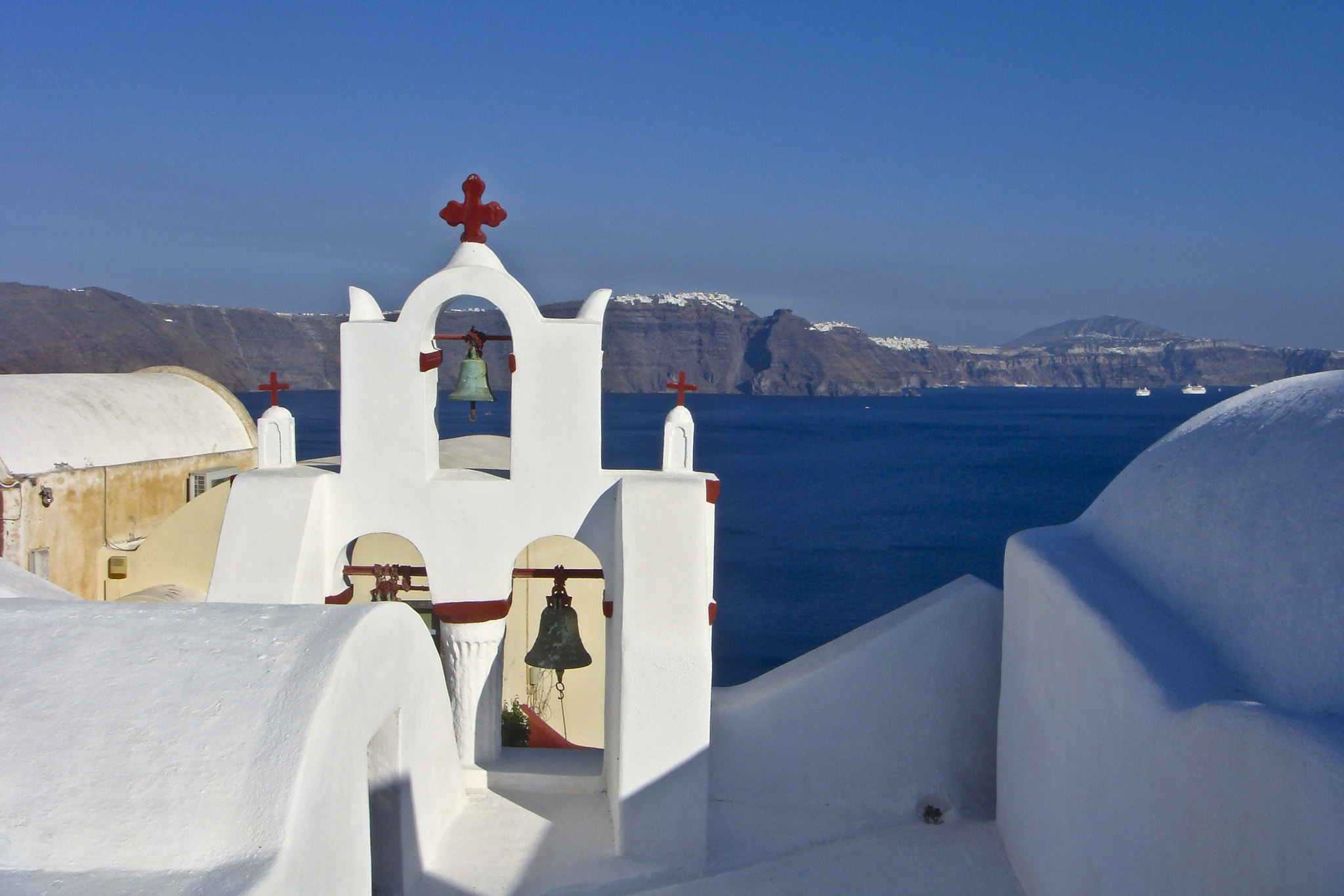 Sony DSC-T200 sample photo. Bells of oia photography