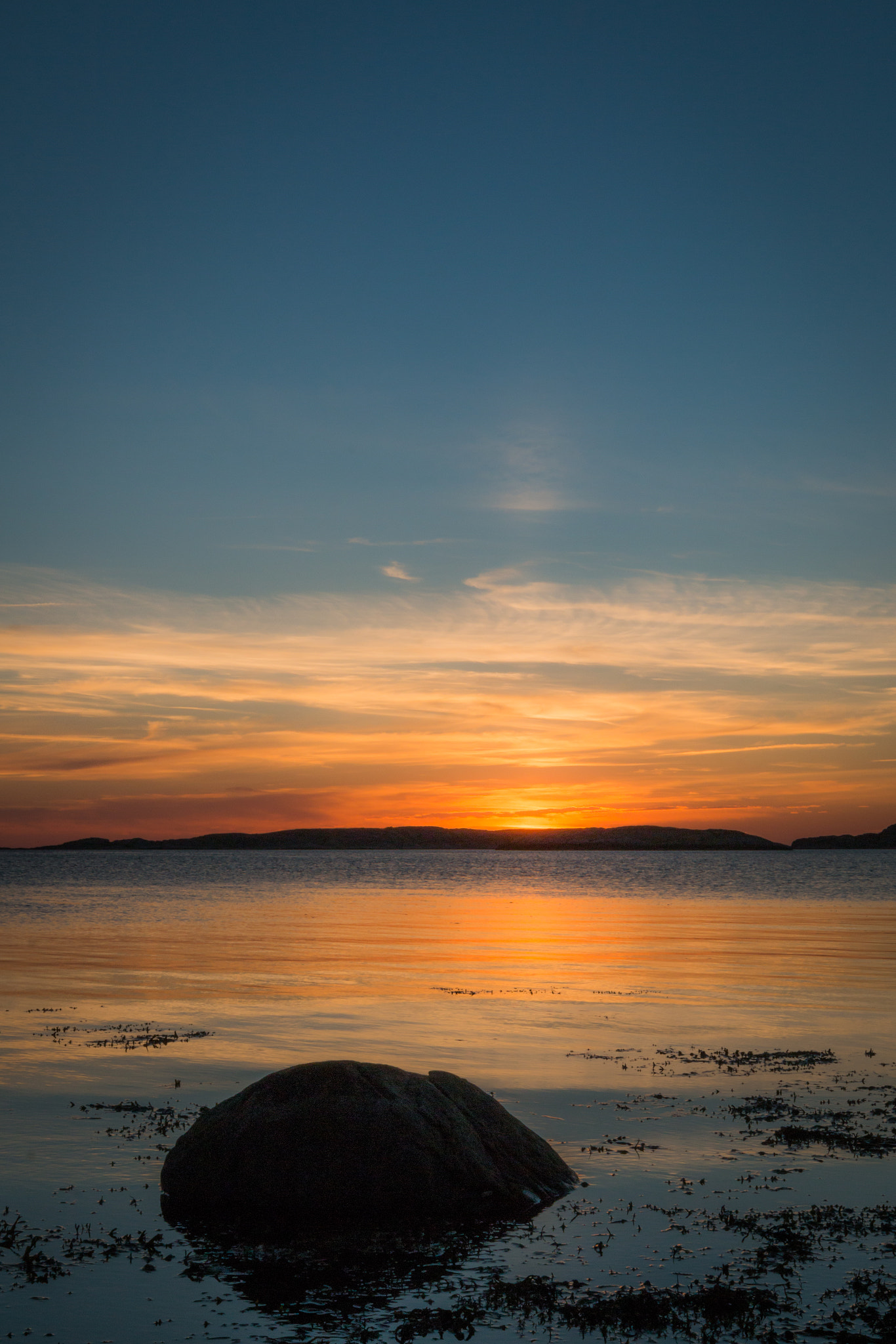 Canon EF 16-35mm F2.8L II USM sample photo. Sunset in sweden photography