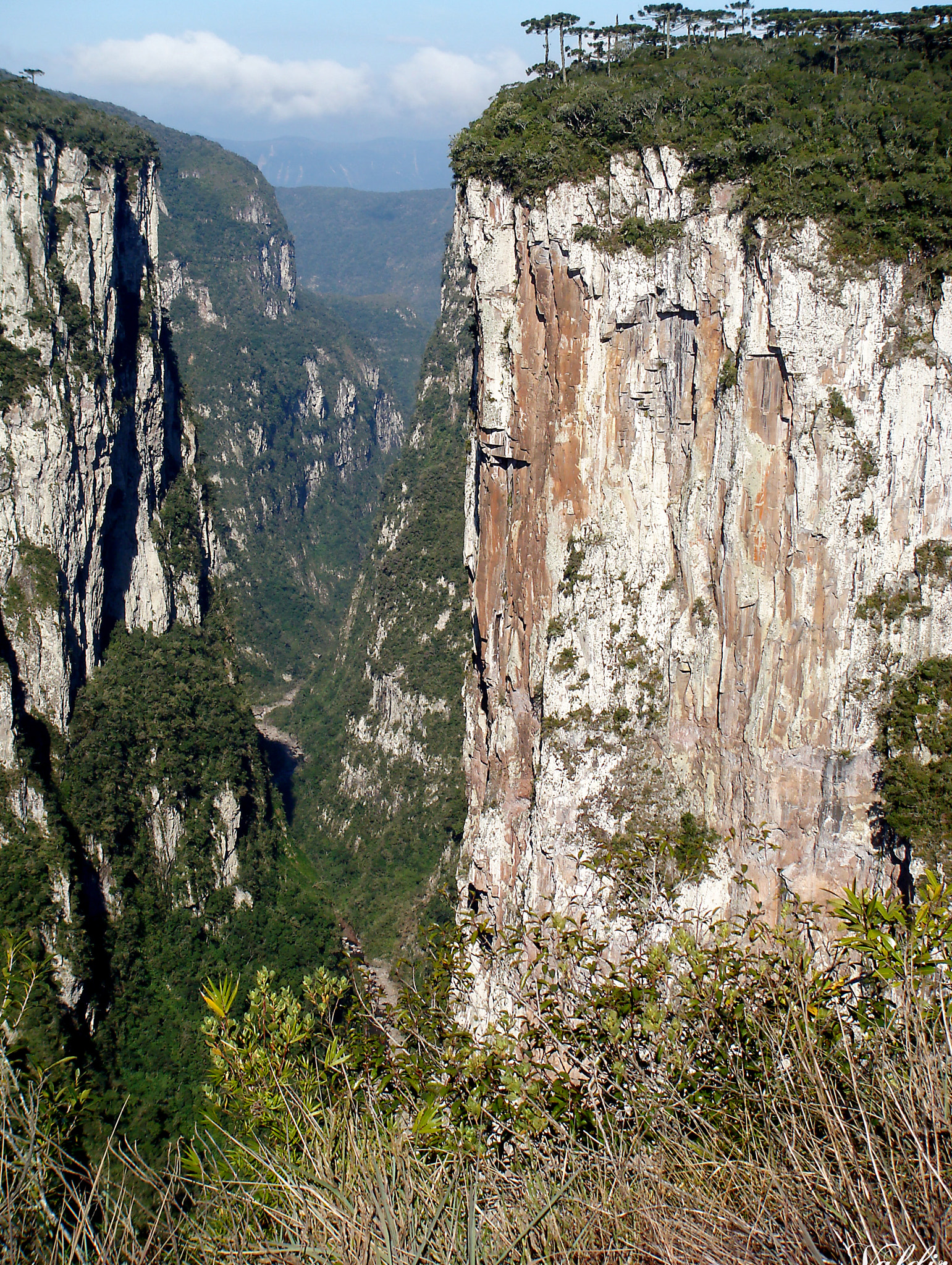 Sony DSC-T200 sample photo. Canyon itaibezinho. rio grande do sul. brasil photography