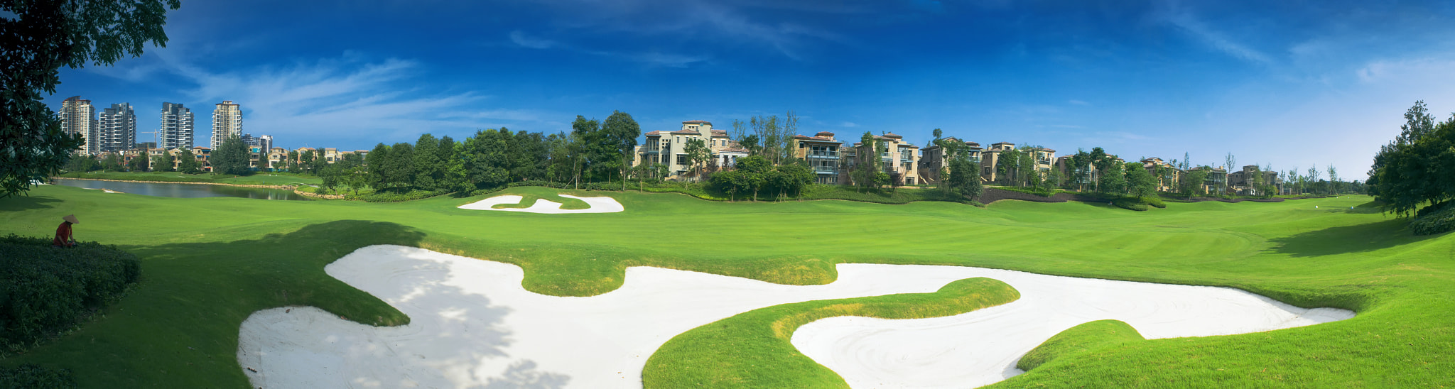 Nikon D300 sample photo. Lushan international golf course photography