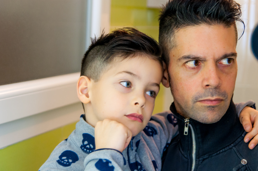 Sigma 17-50mm F2.8 EX DC OS HSM sample photo. Father and son photography