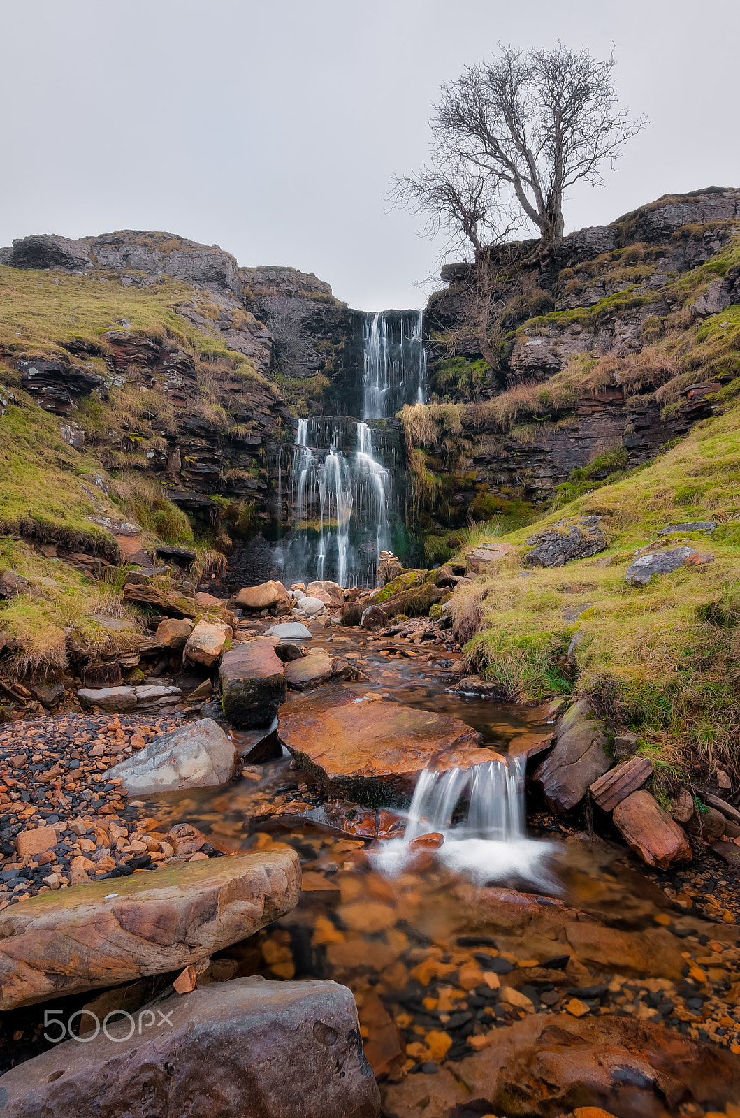 Nikon D90 sample photo. Cray falls. yorkshire dales national park, north yorkshire, uk photography
