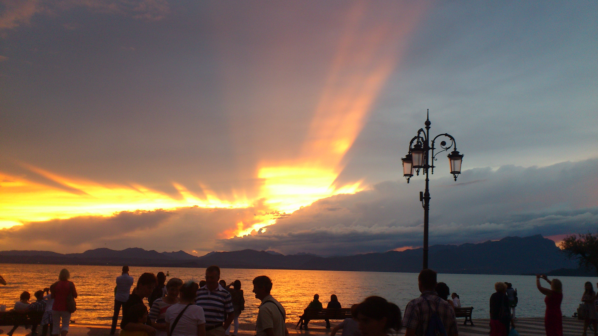 Sony Ericsson Xperia arc S sample photo. Gardasee photography