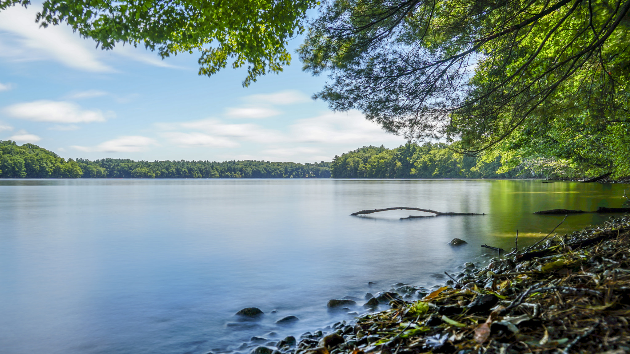 Sony E PZ 18-200mm F3.5-6.3 OSS sample photo. Cochituate state park photography