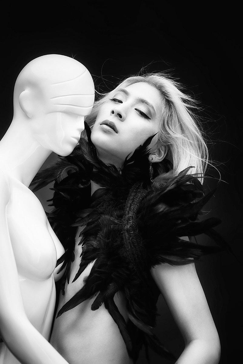 Nikon D800 sample photo. Mannequin photography