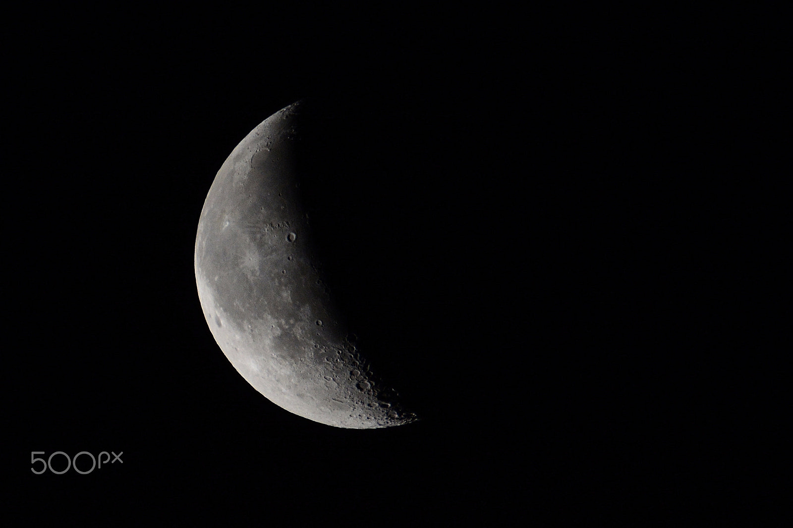 Nikon D5200 sample photo. Lune - moon photography