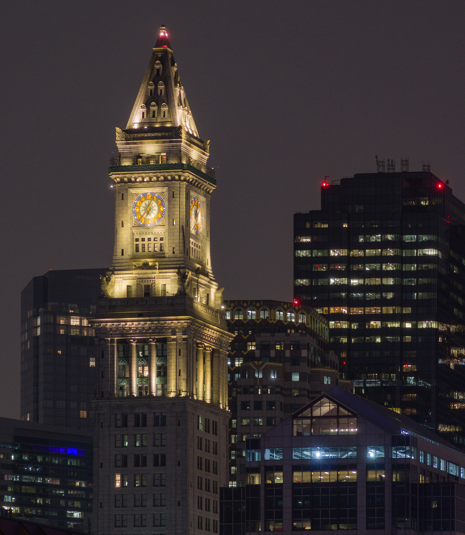 Pentax smc D-FA 100mm F2.8 Macro WR sample photo. Custom house night photography