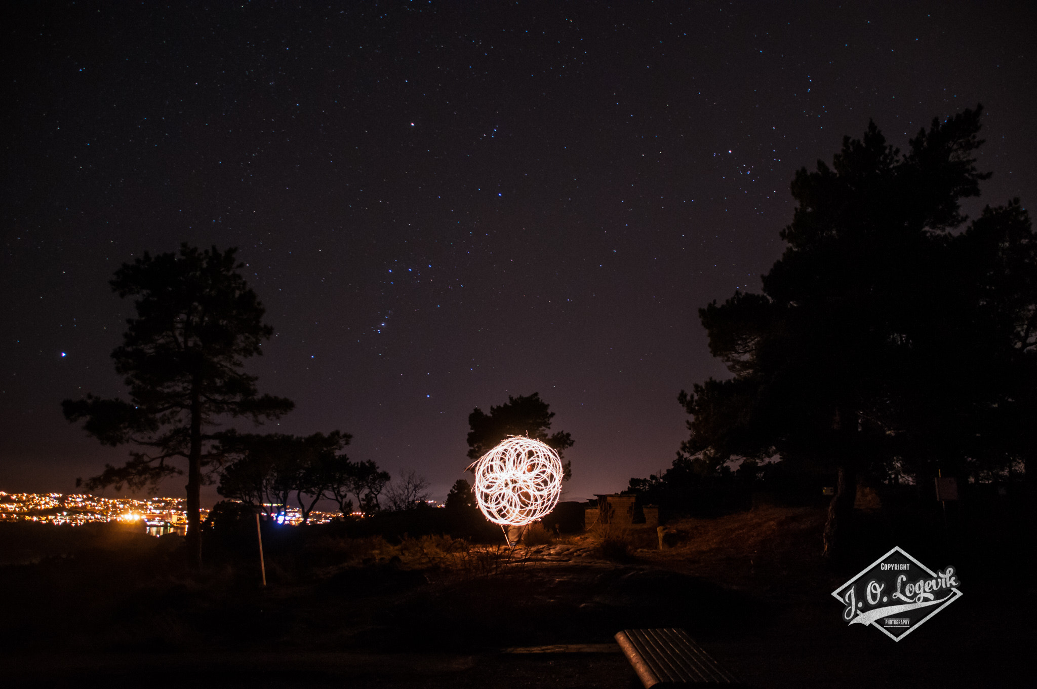 Sigma 18-200mm F3.5-6.3 DC OS HSM sample photo. En fin tur på natterstid i kristiansand  odderøya photography