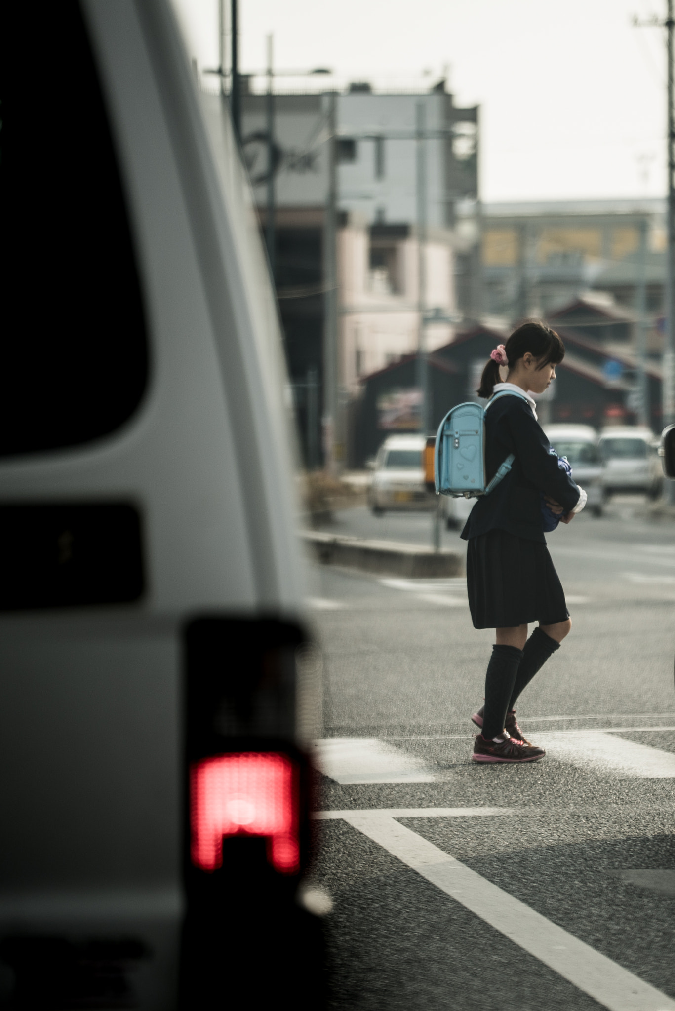 Nikon D750 + Sigma 150mm F2.8 EX DG OS Macro HSM sample photo. School girl photography