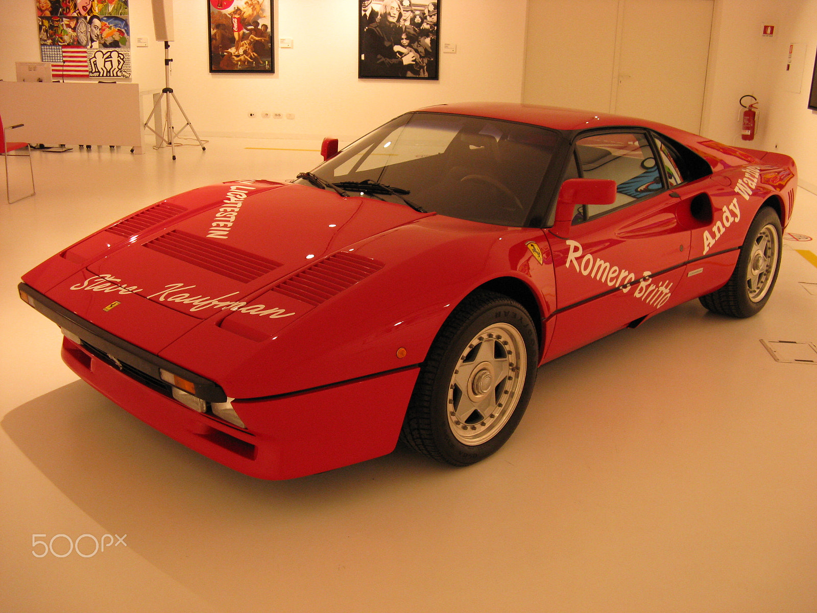 Canon POWERSHOT A720 IS sample photo. Ferrari 288 gto in modena museum photography