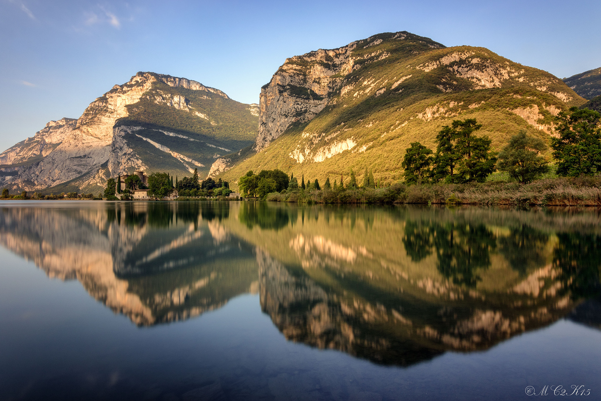 Canon EF 16-35mm F2.8L II USM sample photo. Lago di toblino photography