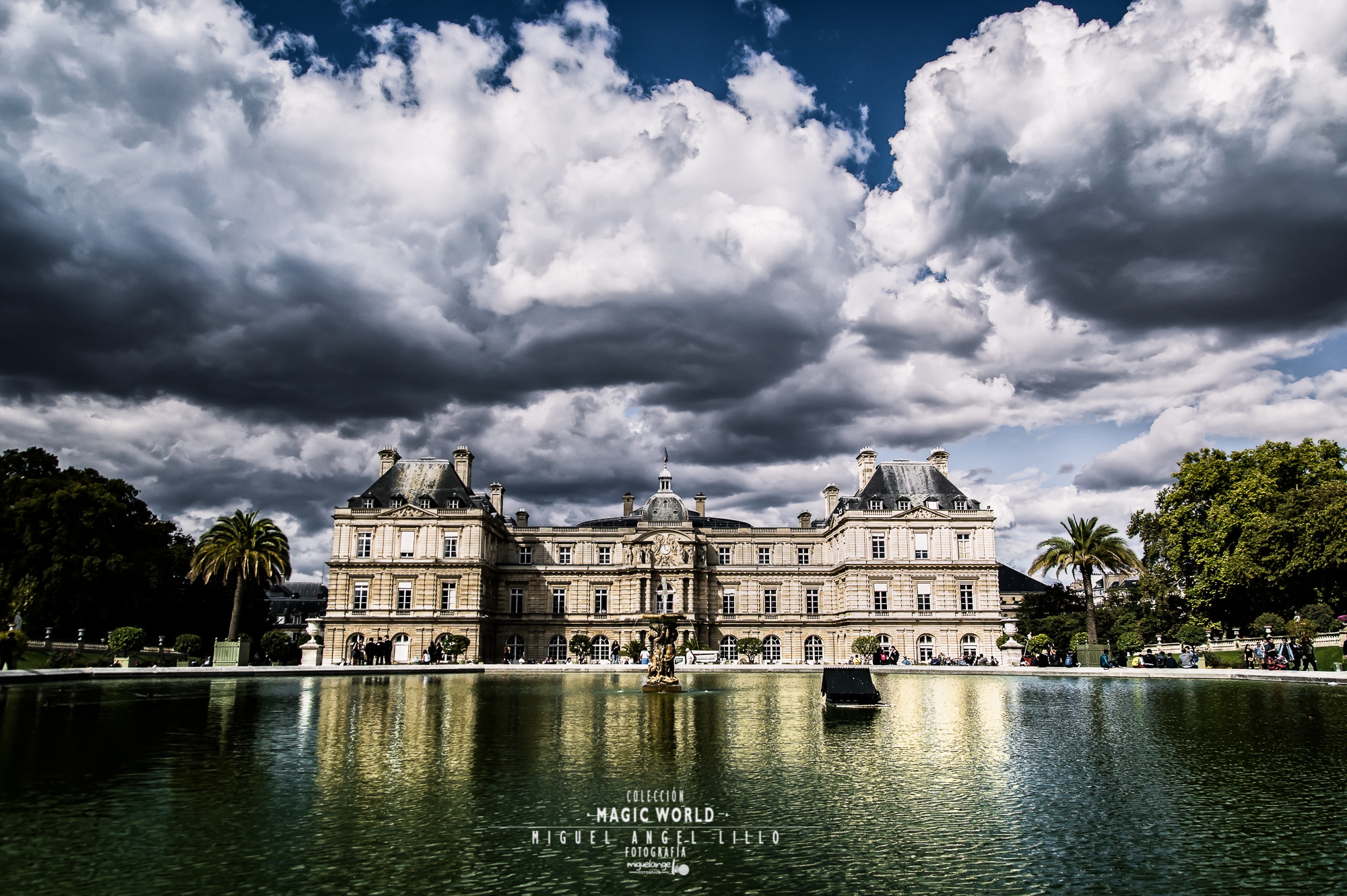 Nikon D3200 sample photo. Magic world #3 - palacio de luxemburgo (parís) photography
