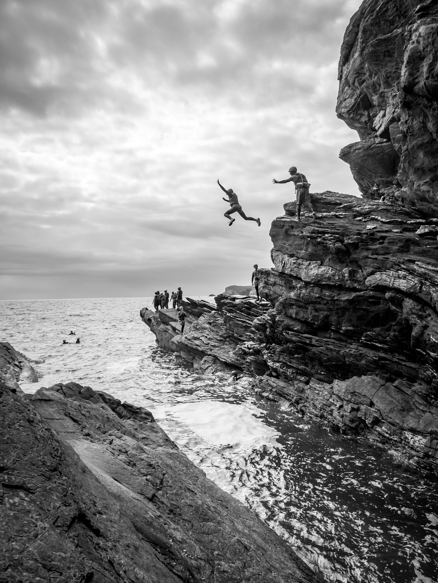 Panasonic Lumix DMC-GX7 sample photo. Leap of faith photography