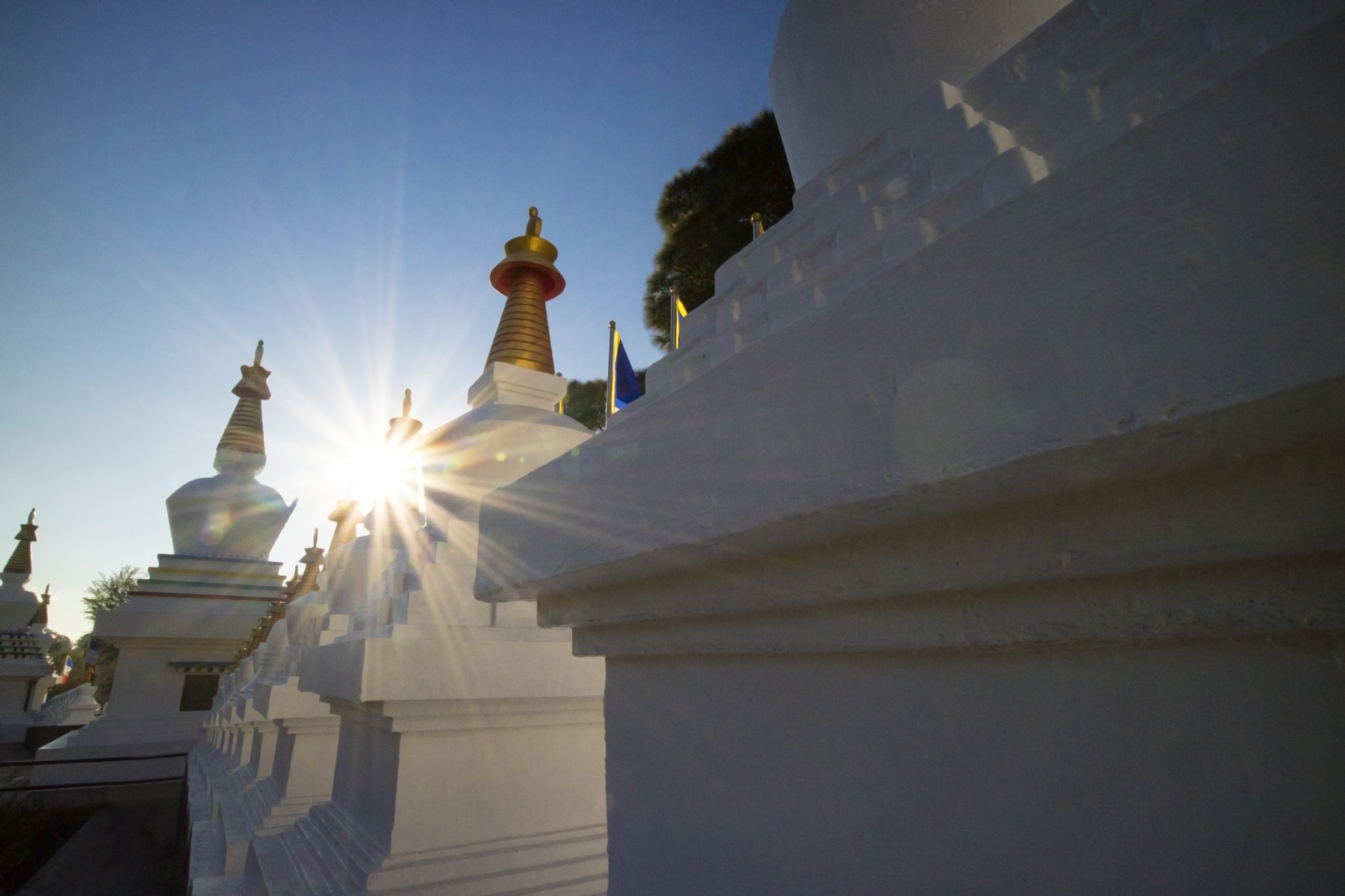 Canon EF-M 11-22mm F4-5.6 IS STM sample photo. Sunshin stupa photography