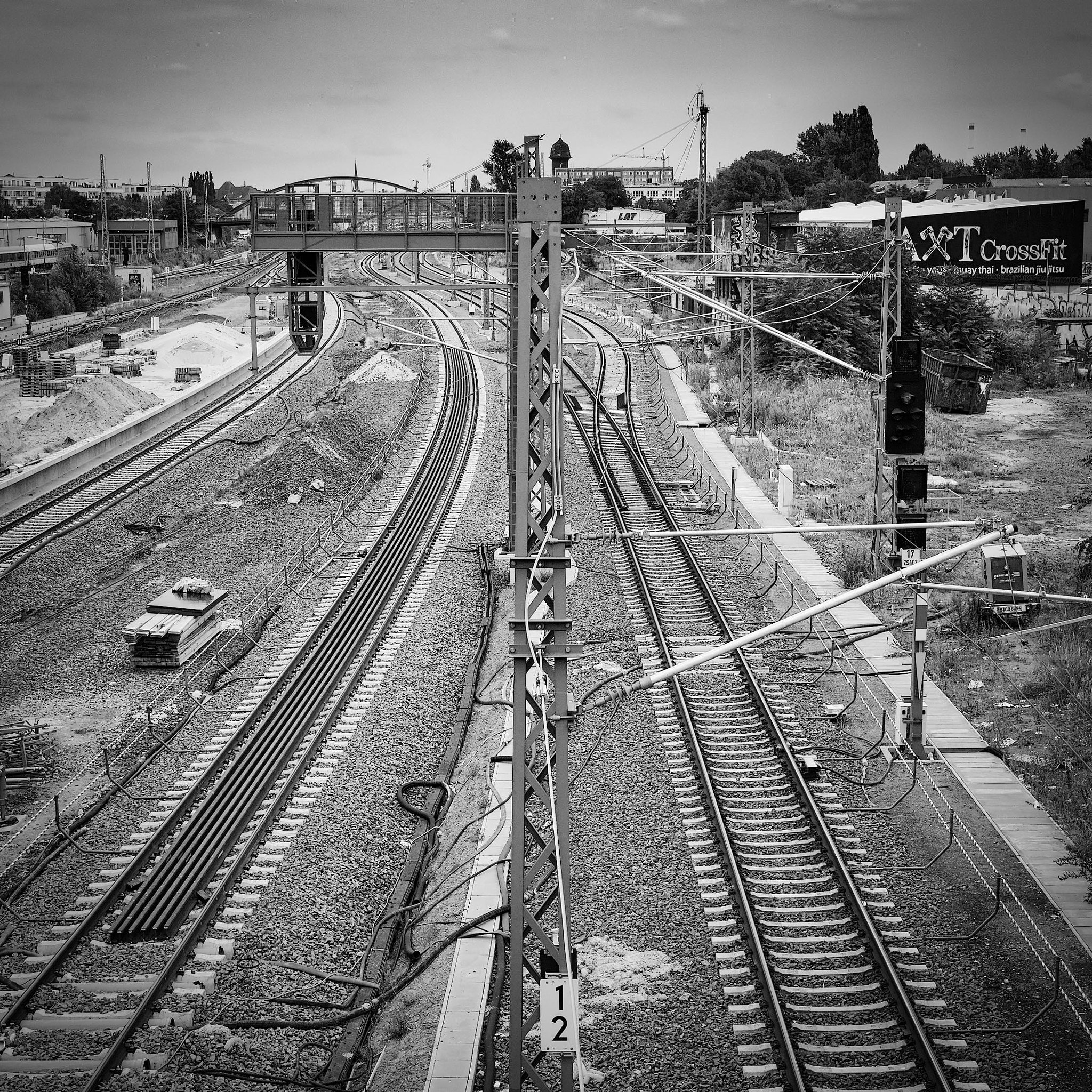 Sigma dp1 Quattro sample photo. Berlin's railways photography