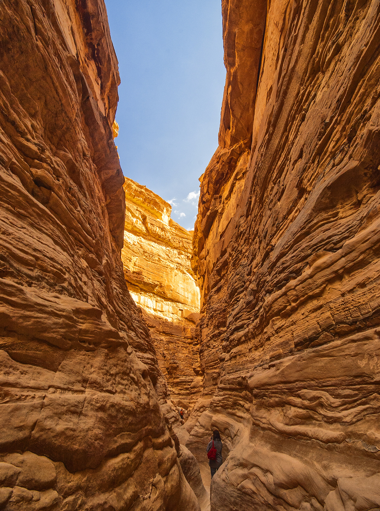 Nikon D70 sample photo. Egypt. colour canyon. photography