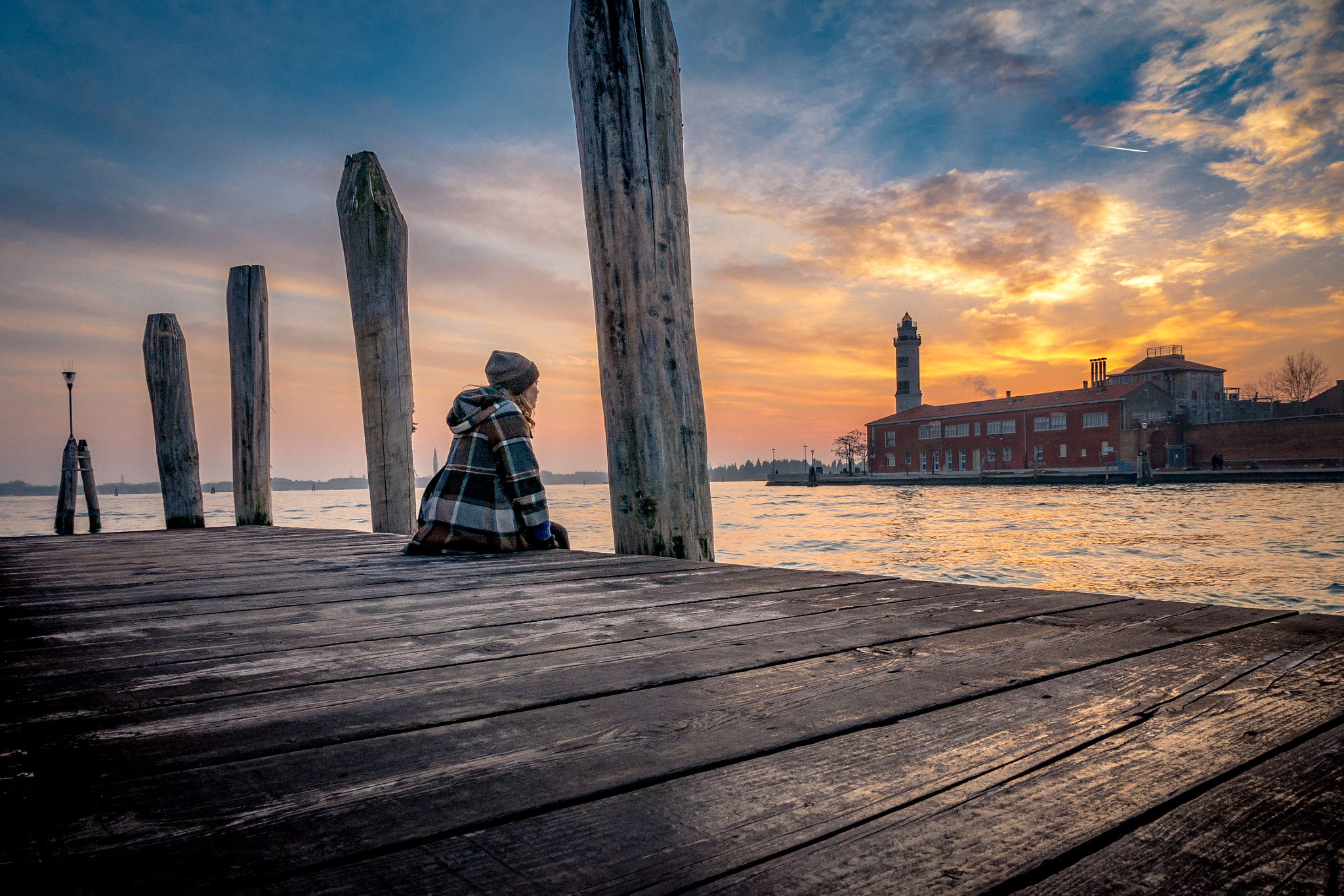 Panasonic Lumix DMC-GX7 sample photo. Murano pier photography