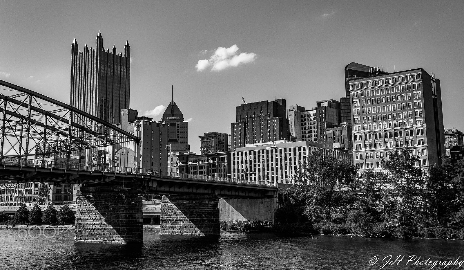 Canon EF-S 18-135mm F3.5-5.6 IS sample photo. City of pittsburgh photography