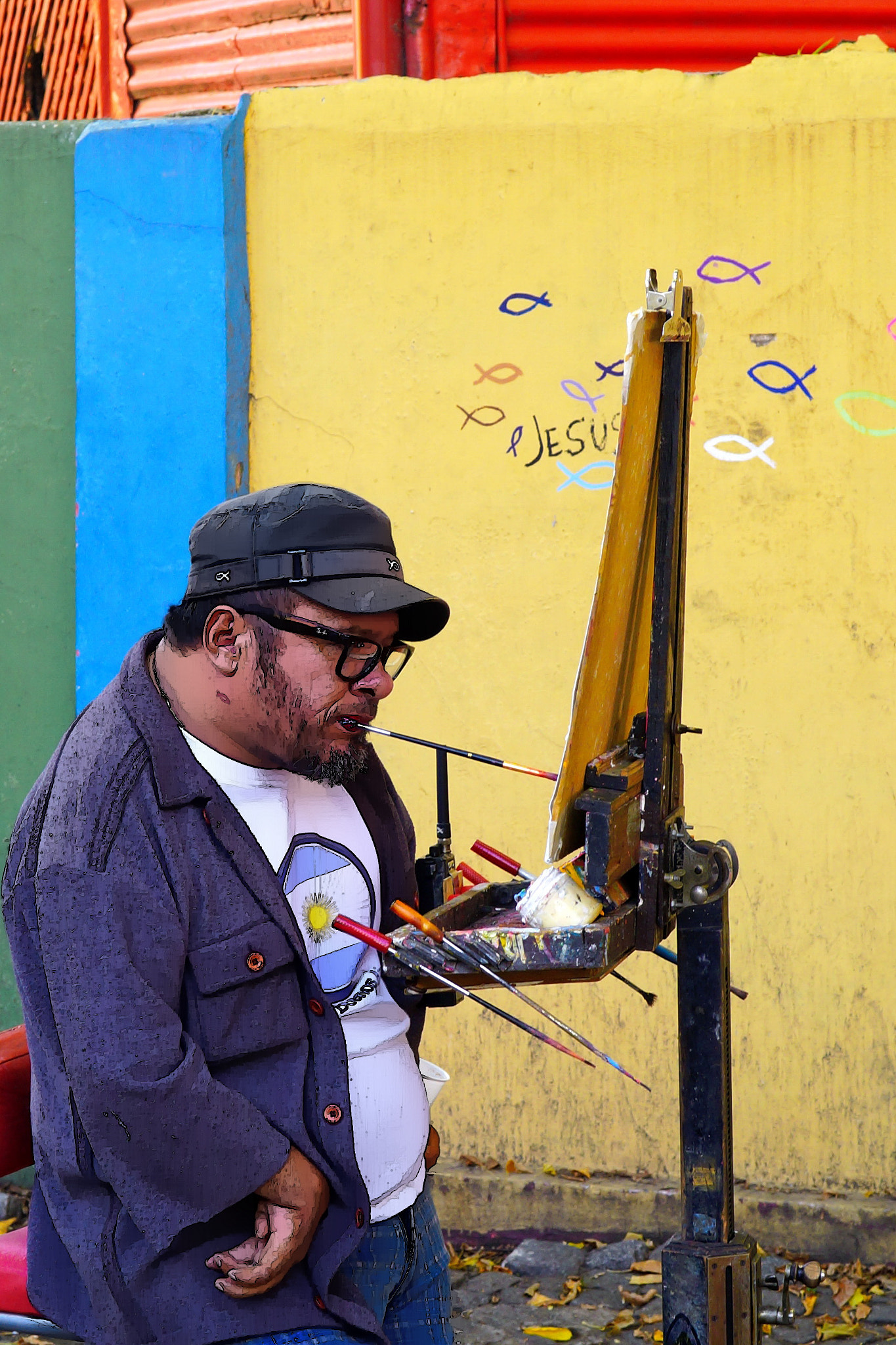 Sony 50mm F1.4 sample photo. Buenos aires la boca el pintorc photography