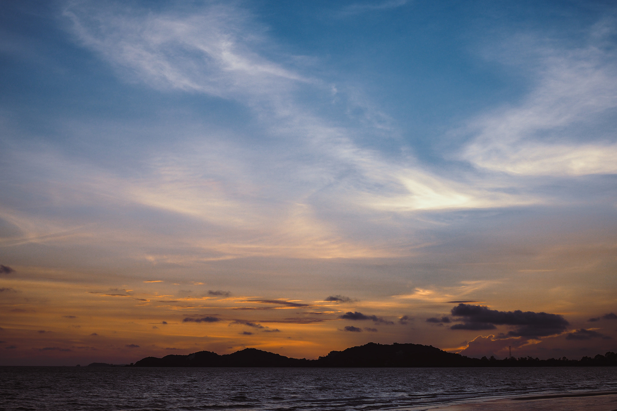 Olympus OM-D E-M10 II + Olympus M.Zuiko Digital 25mm F1.8 sample photo. Sunset photography