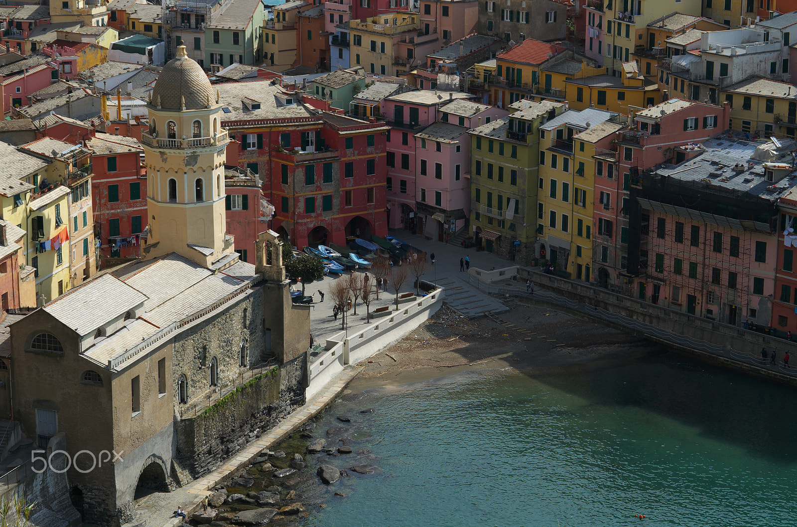 Pentax K-50 sample photo. Vernazza photography