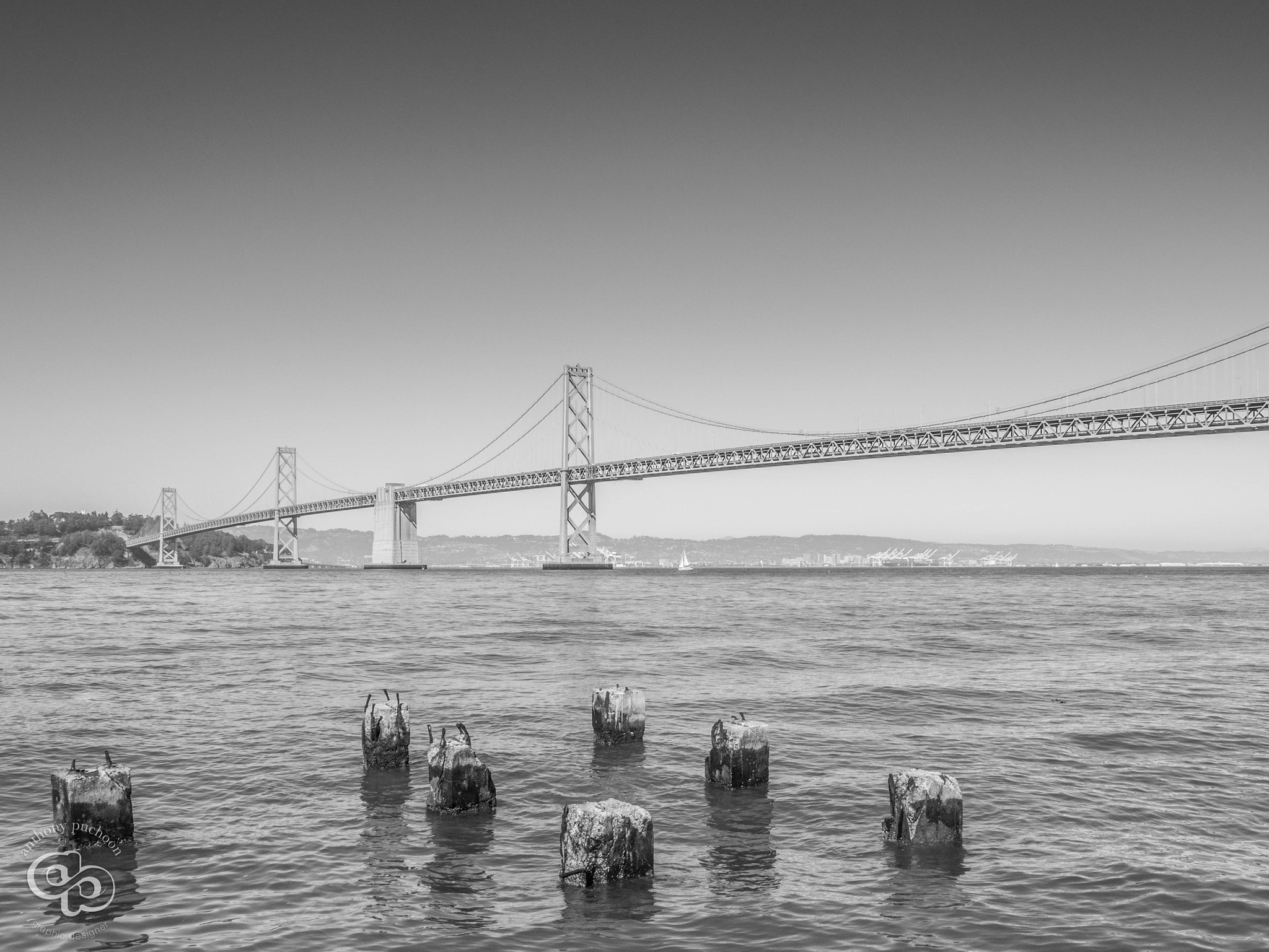 Olympus M.Zuiko Digital 14-42mm F3.5-5.6 II R sample photo. Bay bridge photography