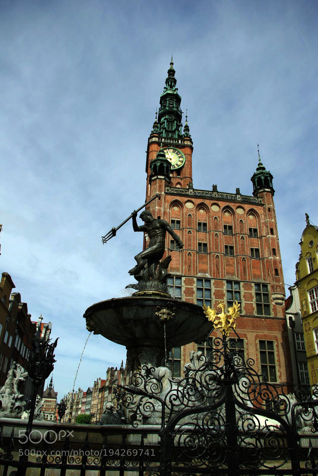 Pentax K200D sample photo. Neptun by rivelv photography