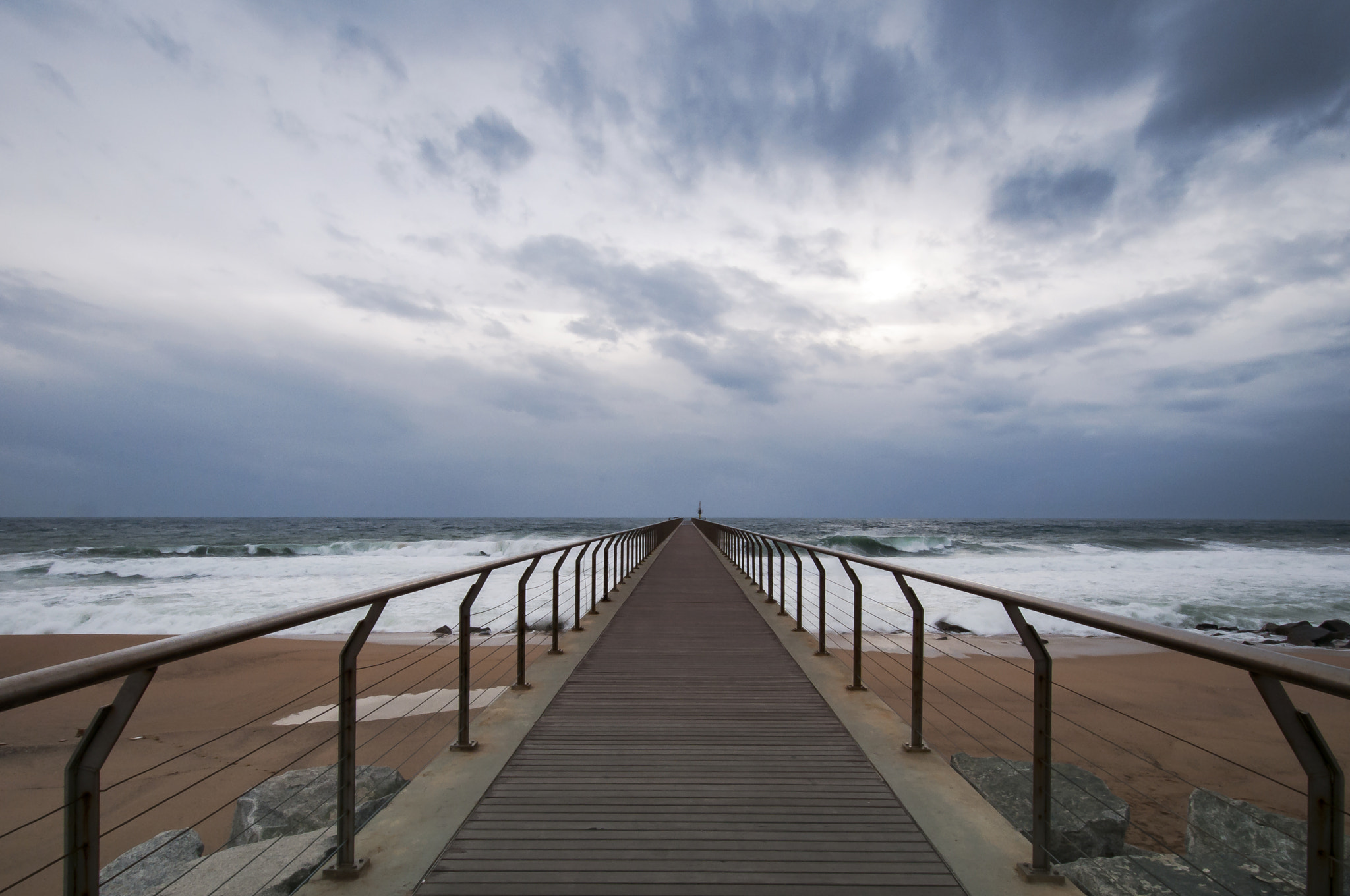 Nikon D300 sample photo. Pont del petroli photography