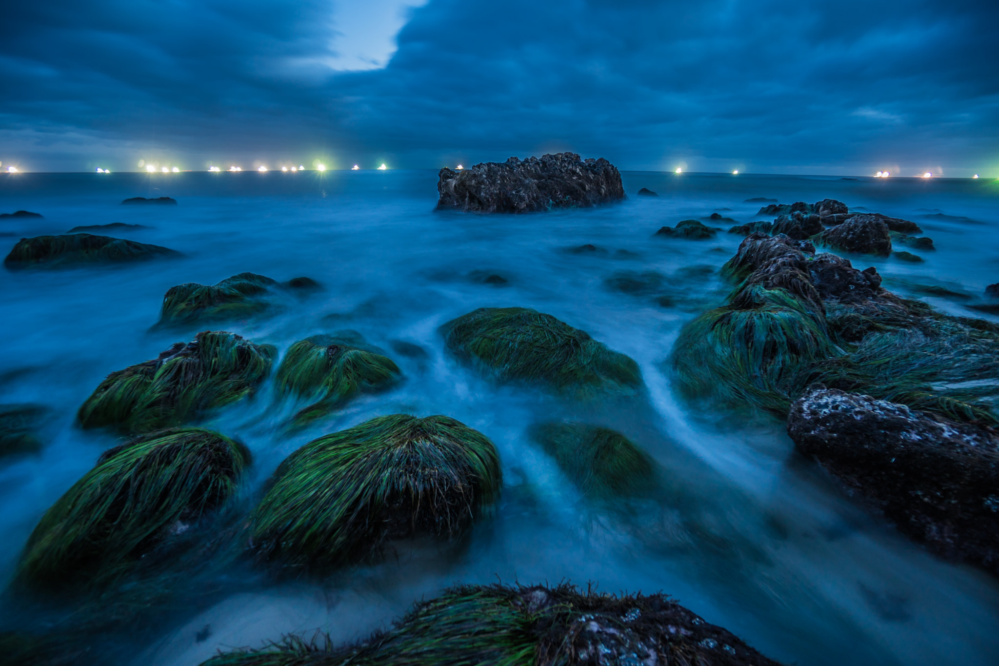 Sony a6300 sample photo. Twinkle, twinkle, squid fishing ships photography