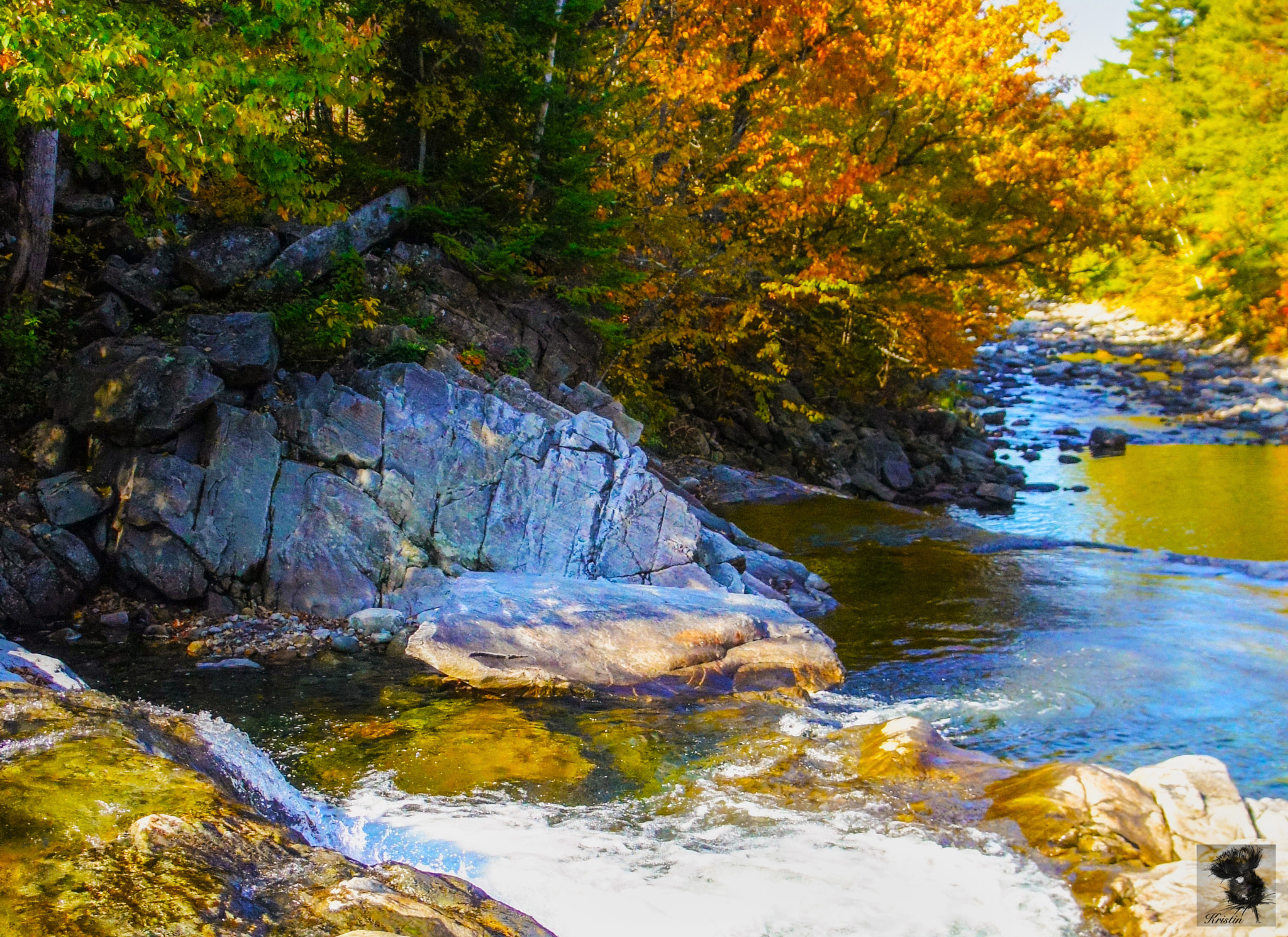 Sony Alpha NEX-3 sample photo. Ammonoosuc river photography