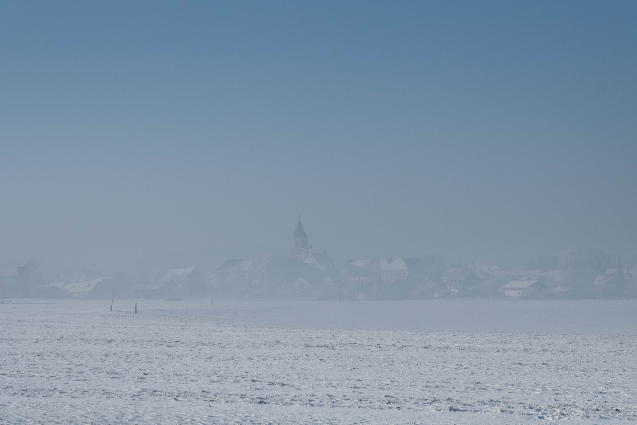 Fujifilm X-Pro2 + Fujifilm XF 16-55mm F2.8 R LM WR sample photo. Polling im winter photography